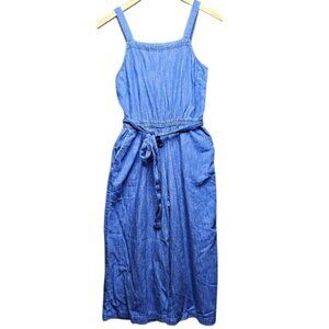 Old Navy Denim Jumpsuit Blue Womens Size S